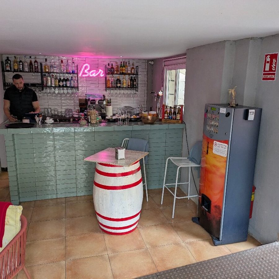 Plano del bar